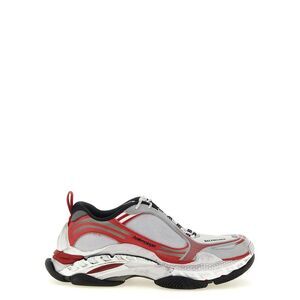 Balenciaga White Polyethylene Athletic Men's Sneakers